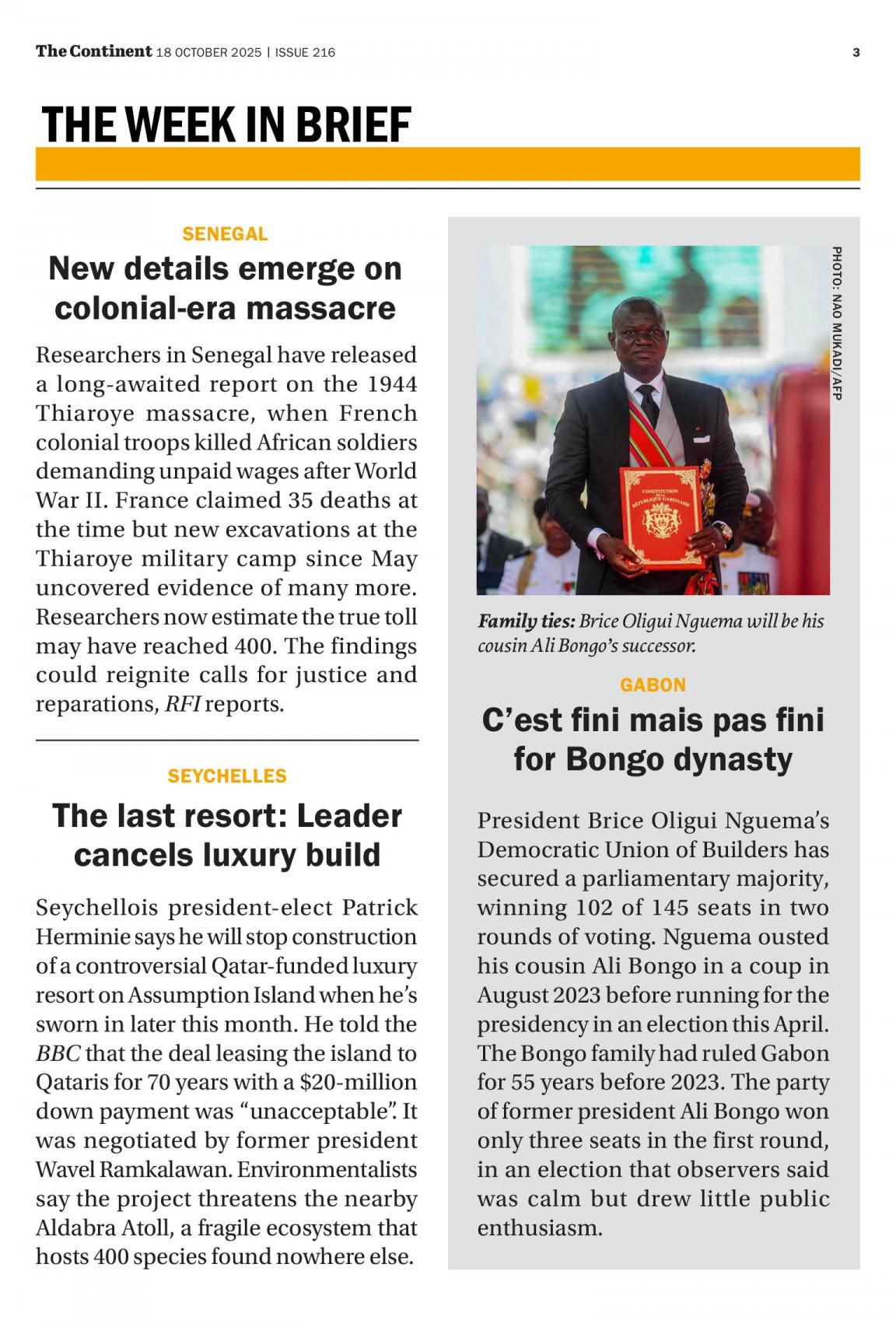 THE CONTINENT | South Africa